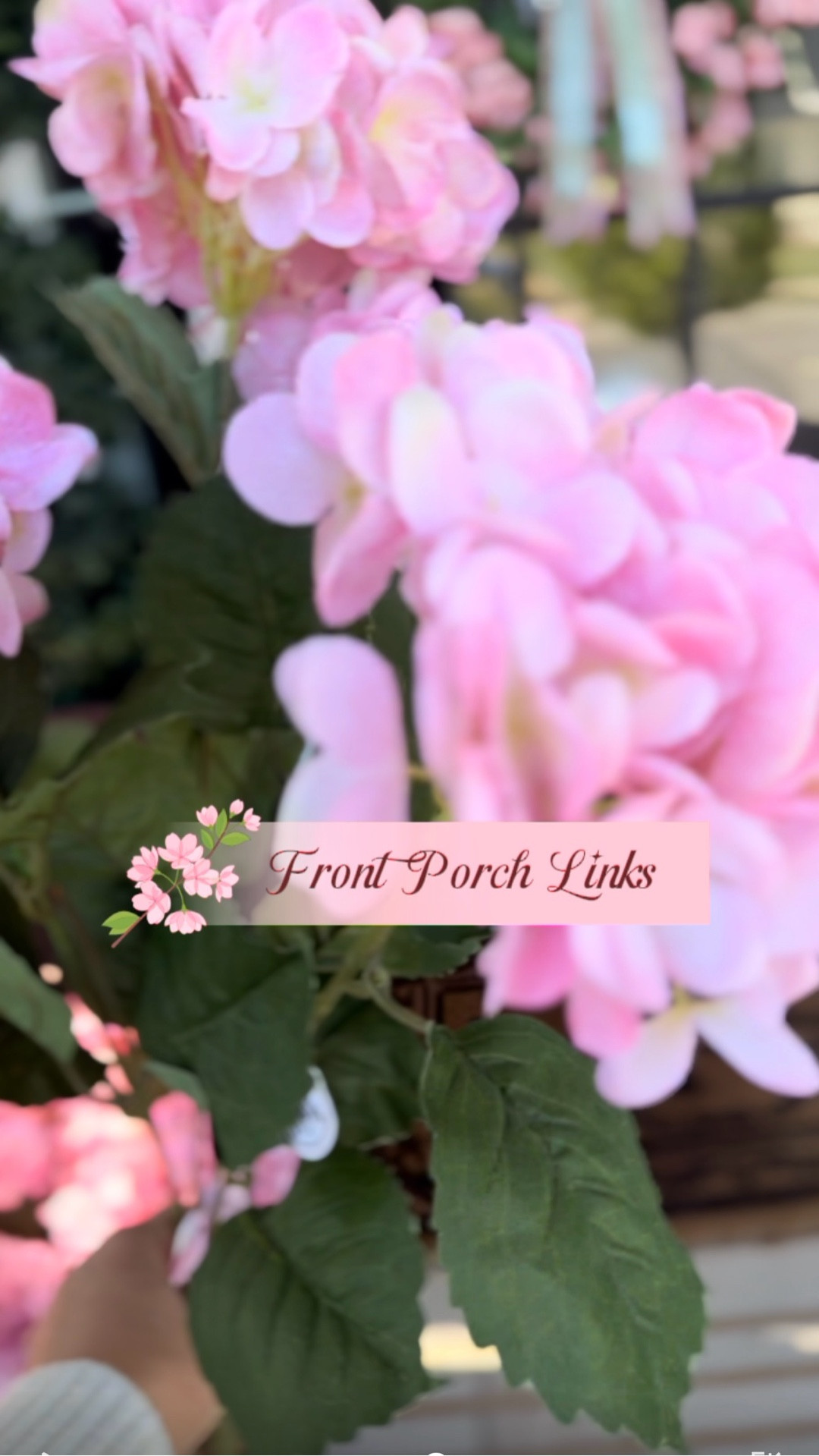 
Front porch details and linking everything I can plus similar so you can still create the look 
My florals have 5 flower heads and I have 8 stems/container.so 40 flower heads 
 I got them at Hobby Lobby which is unfortunately I can’t link, but I found similar at Walmart for great price! 
Garden /front porch decor /porch decor/ large tulip wreath / pink porch /artificial trees / Amazon finds

#LTKstorytime #LTKHome #LTKSeasonal