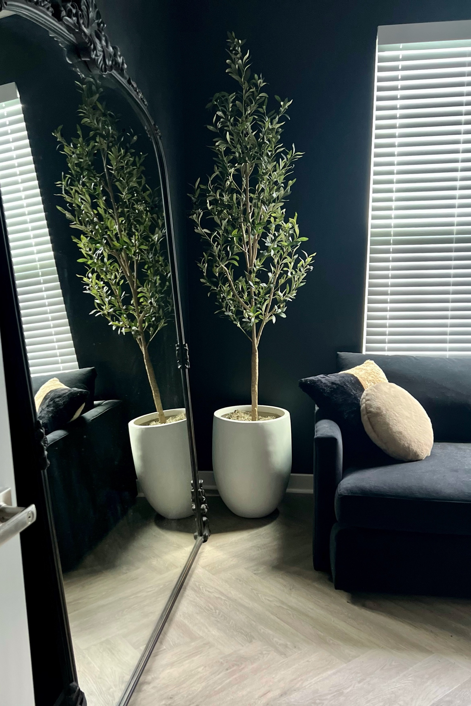 New faux tree. 

#LTKfindsunder100 #LTKSeasonal #LTKhome