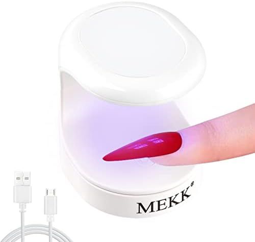 Mini UV Light for Gel Nails MEKK UV Light for Nails Innovative Nail Lamp 16W UV Nail Lamp Portable L | Amazon (US)