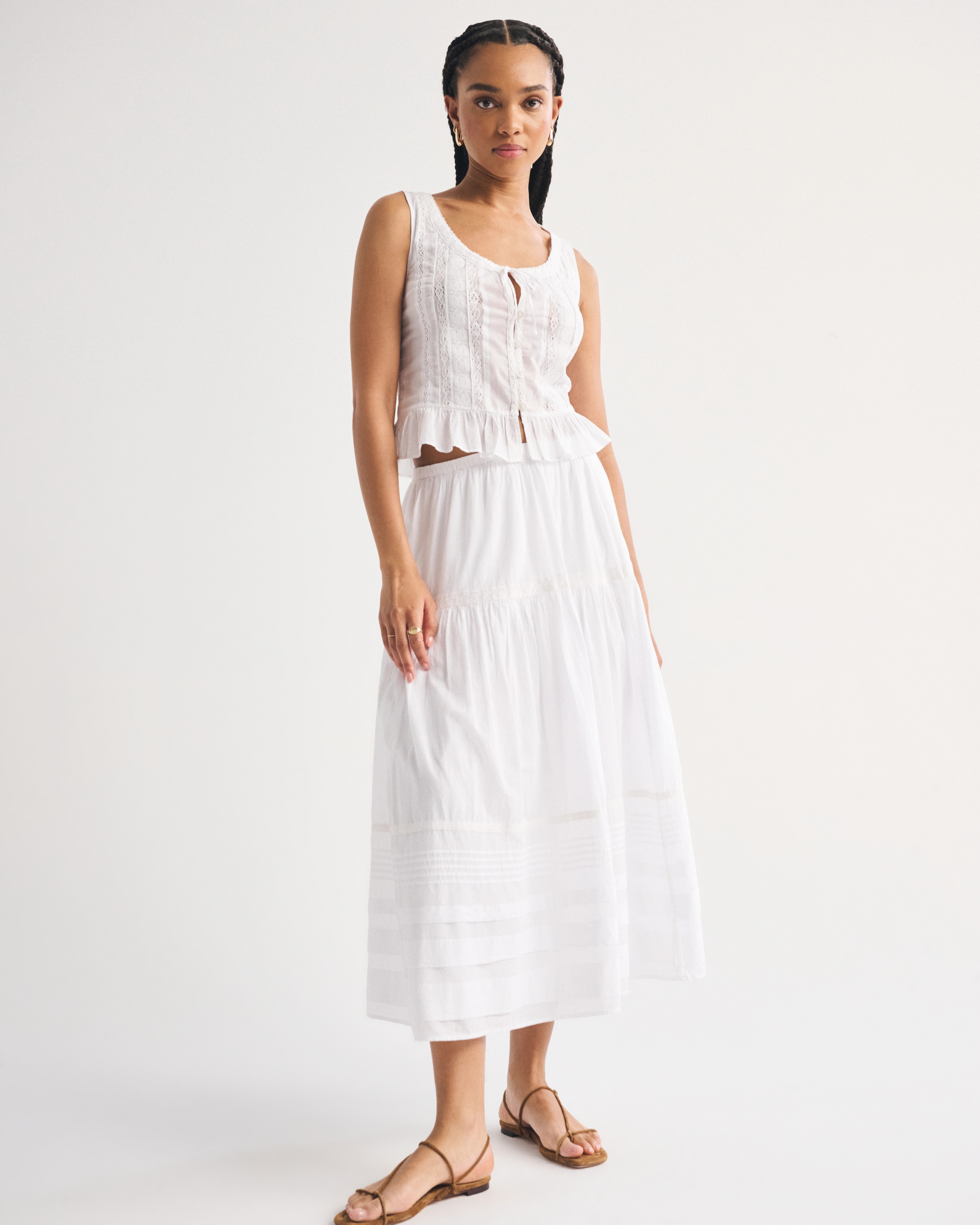 Boho Maxi Skirt | Abercrombie & Fitch (US)
