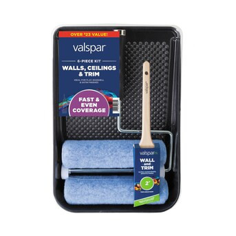 Valspar Walls, Ceilings and Trim 6-Piece Knit Paint Roller Kit | Lowe's