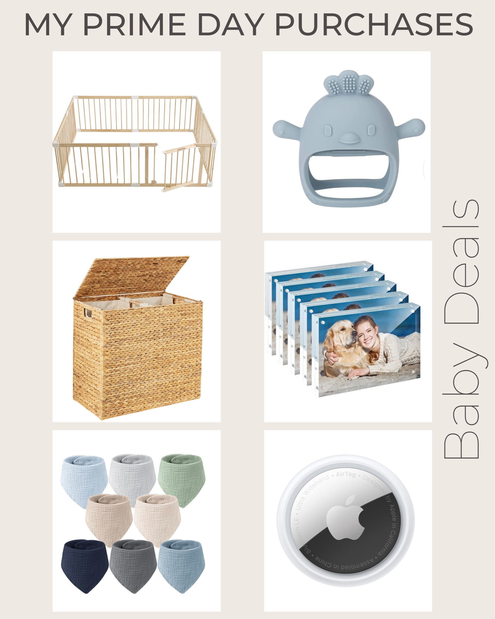 Prime day - baby edition. My current purchases. Going to use the photo frames for the tables at his baptism luncheon  

#LTKBaby #LTKxPrimeDay #LTKFamily
