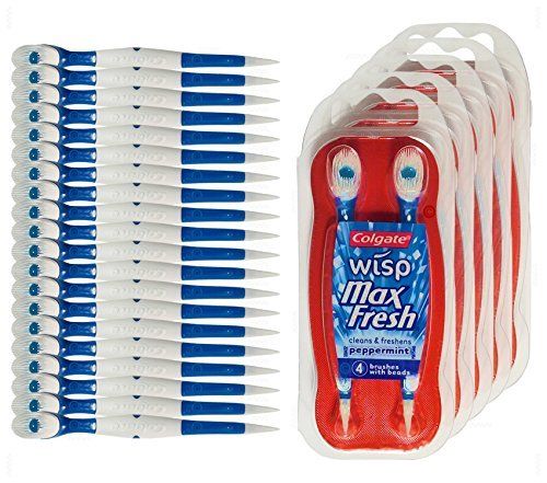 Colgate Wisp - Wisp Toothbrush - Camping Toothbrush - Mini Toothbrush - No Water Needed - Guarant... | Amazon (US)