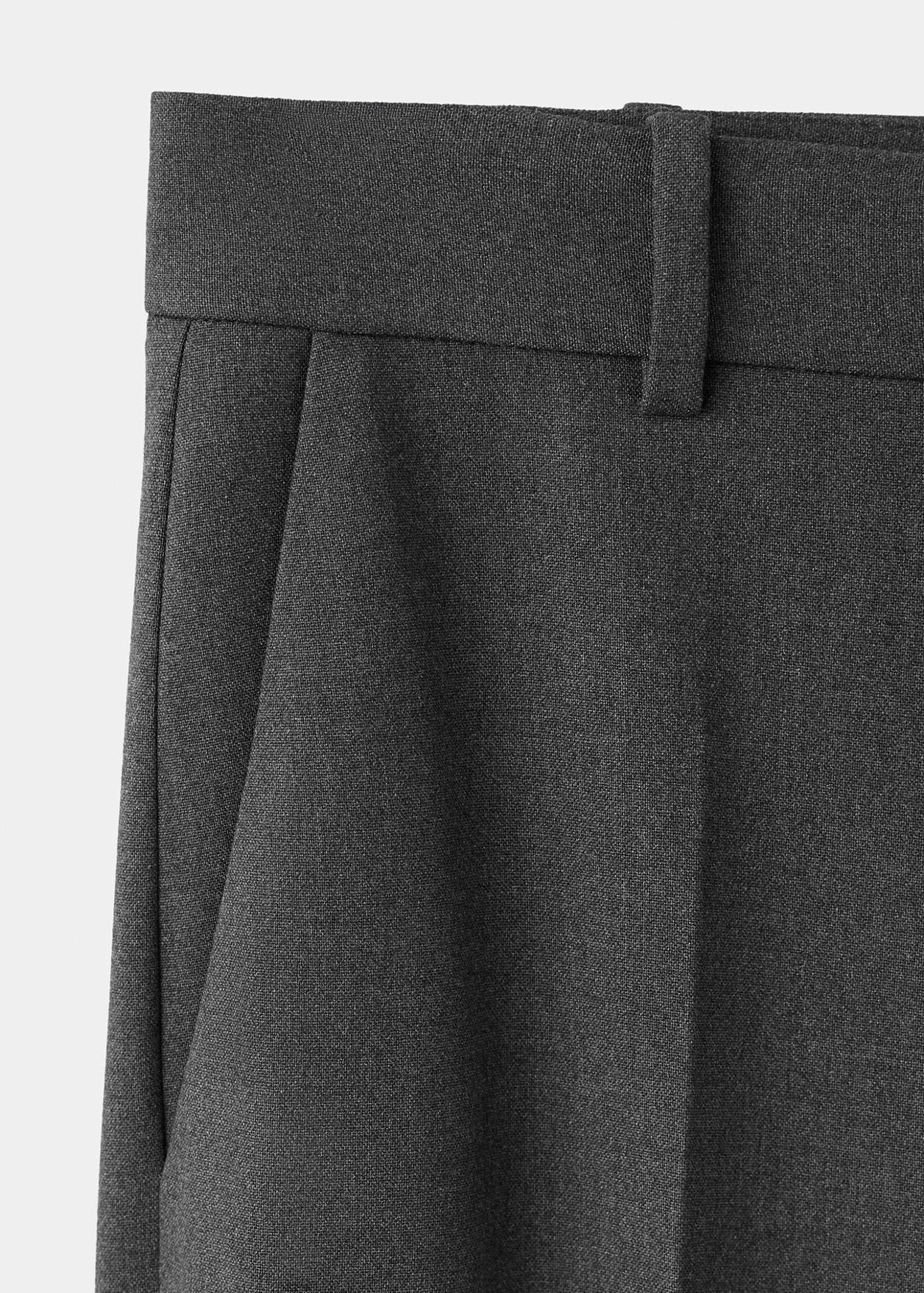 Straight-fit suit trousers | MANGO (UK)