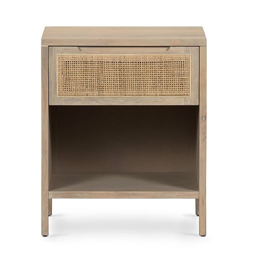 Modern Rattan Nightstand | West Elm (US)