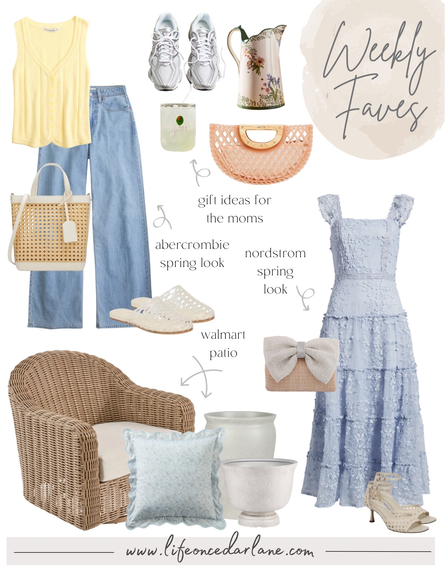 Weekly Faves- check out what we are loving! From new arrivals, sales, fashion and more! Loving this  Abercrombie look, Nordstrom wedding guest look & Mother’s Day finds from Anthro!


#LTKSaleAlert #LTKHome #LTKWedding