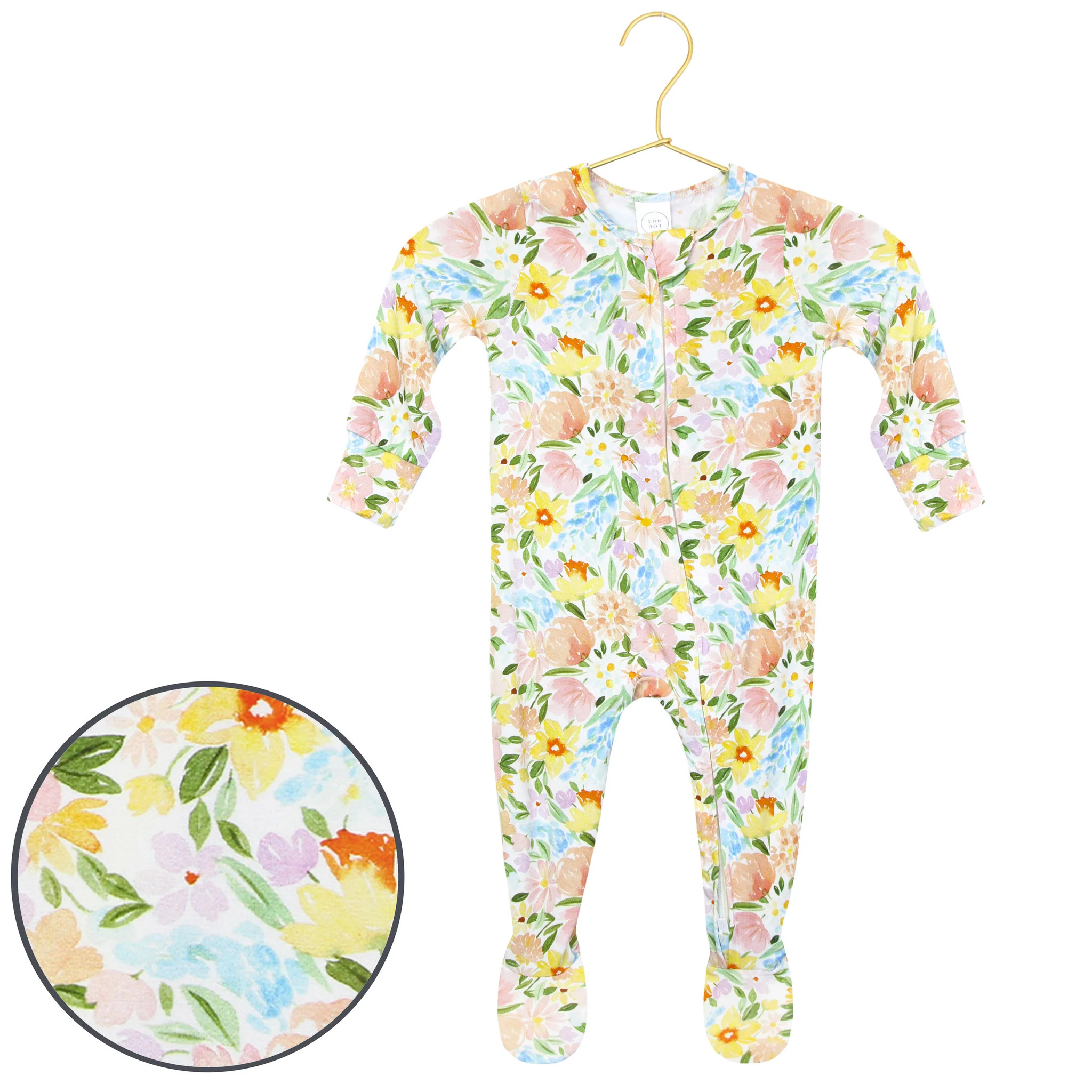 Matilda Zipper Footies | Lou Lou & Company