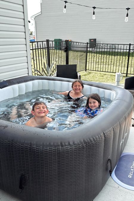 Inflatable hot tub for the win 🤌🏼

#LTKsalealert