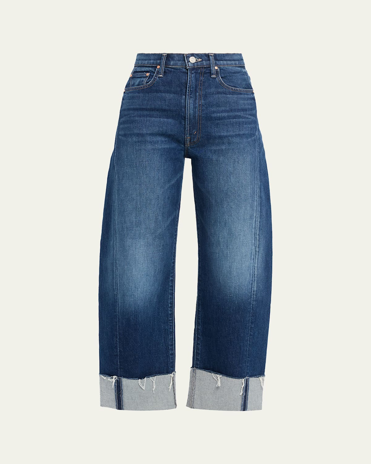 The Half-Pipe Ankle Cuff Fray Jeans | Bergdorf Goodman