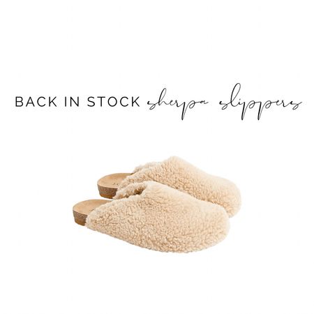 Sherpa slipper clogs in stock!

#LTKGiftGuide #LTKshoecrush #LTKsalealert