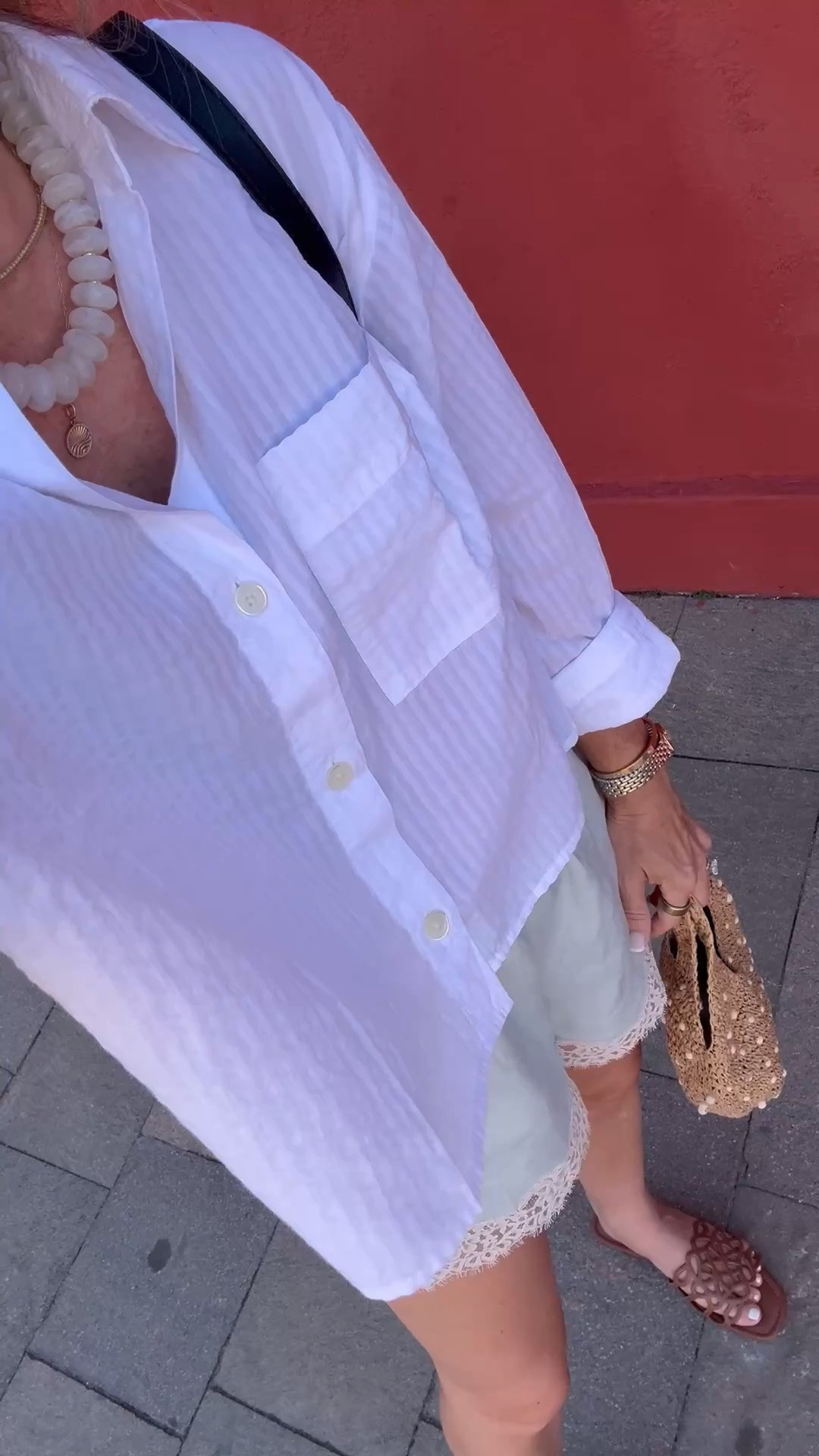 The cutest crop Madewell button down that you can wear all season long! ￼

#LTKOver40 #LTKootd #LTKSaleAlert