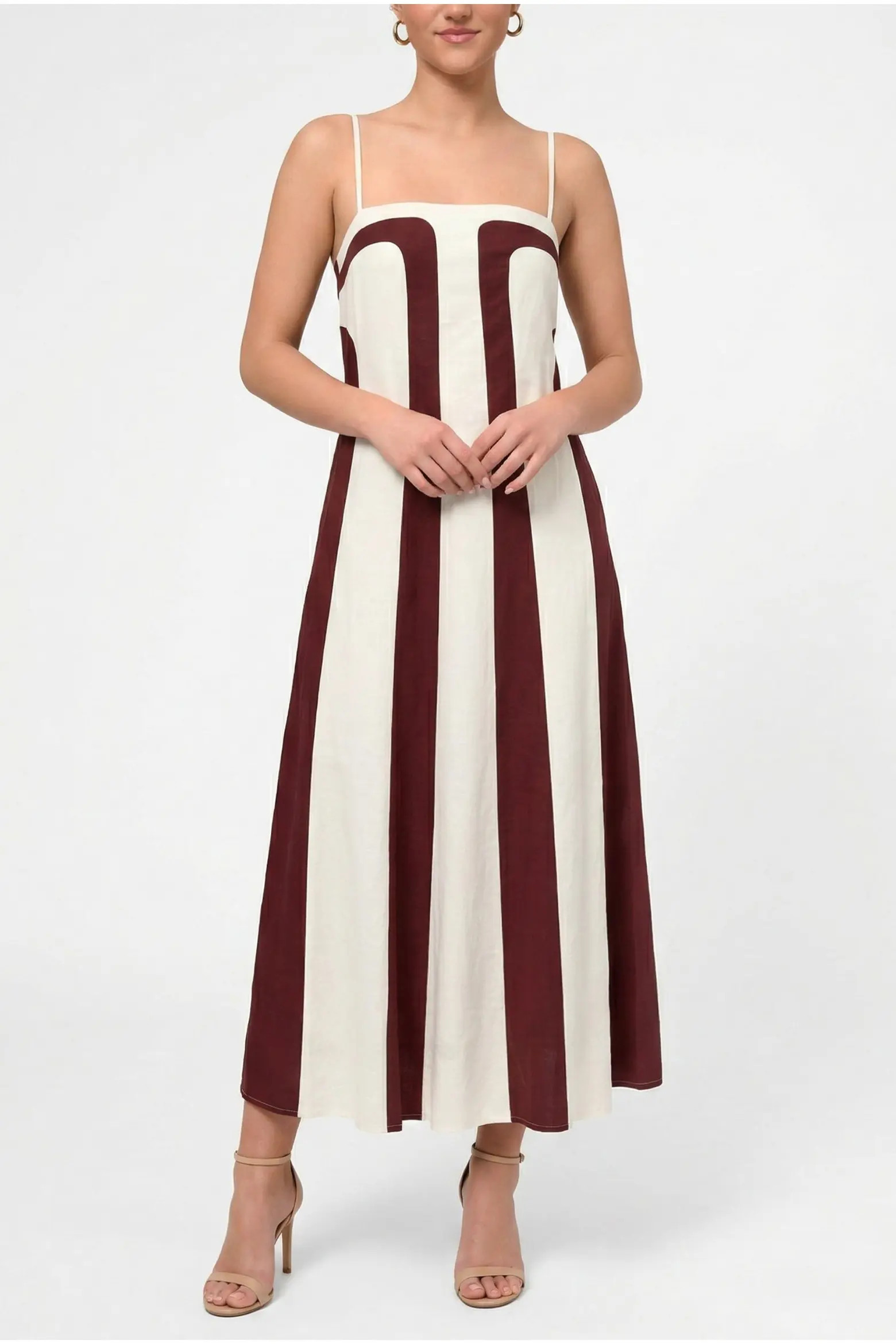 RACHEL Rachel Roy Eleni Linen Maxi Dress (Women) | Nordstrom | Nordstrom