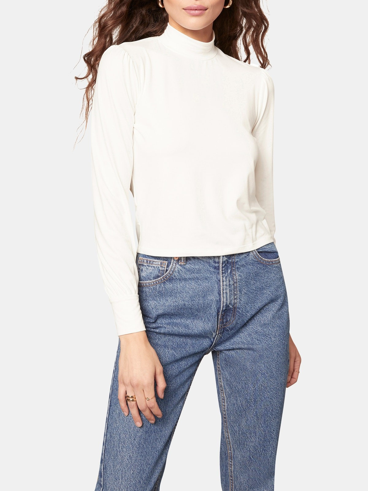 Mock Paper Scissors Top | Verishop