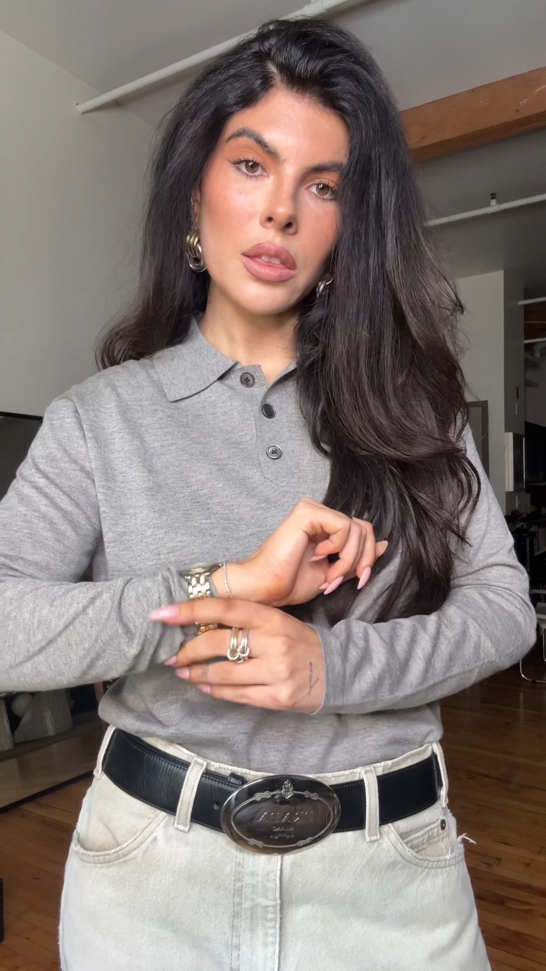 Outfit details of the day 🤌

Grey outfit, all grey outfit, monochromatic styling, elevated casual outfit

#LTKootd #LTKgrwm