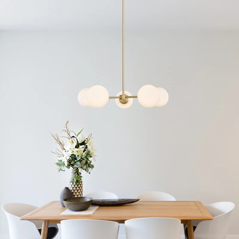 Braelyn 5-Light Sputnik Sphere Chandelier | Wayfair North America
