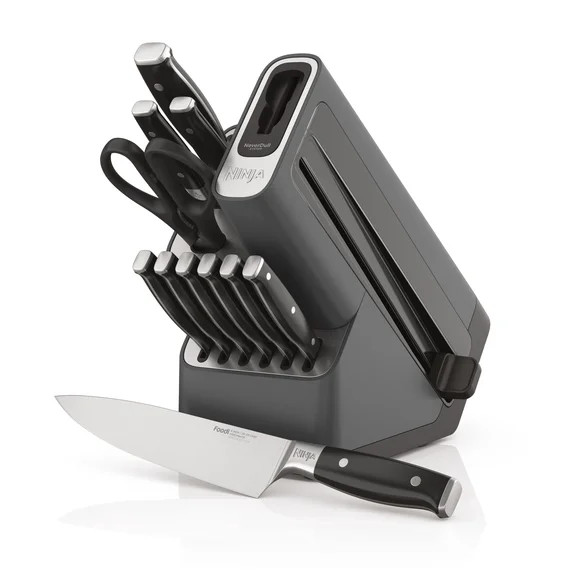 Ninja NeverDull Premium 12-Piece Knife System with Built-in Sharpener, K32012 | Walmart (US)