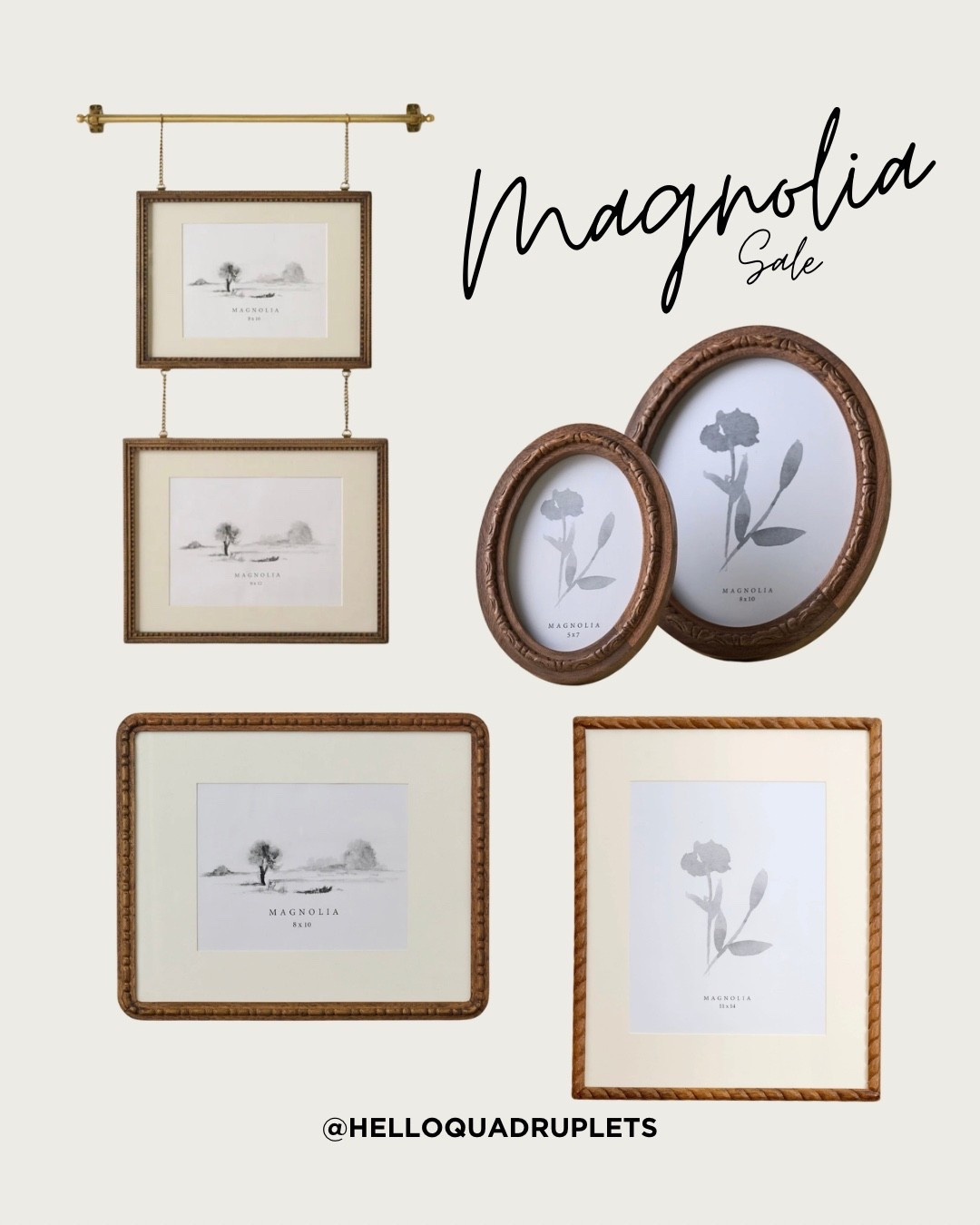 Magnolia photo frame sale!

#LTKHome #LTKSaleAlert