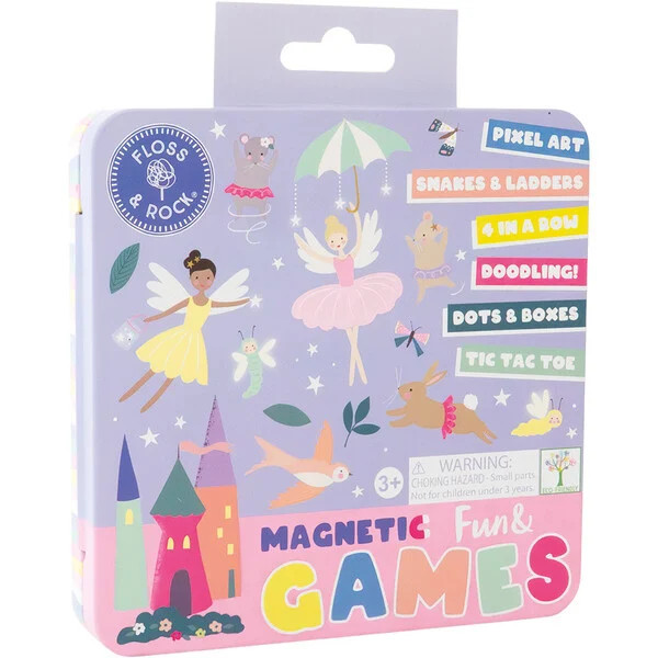 Magnetic Fun & Games Tin - Enchanted | Maisonette