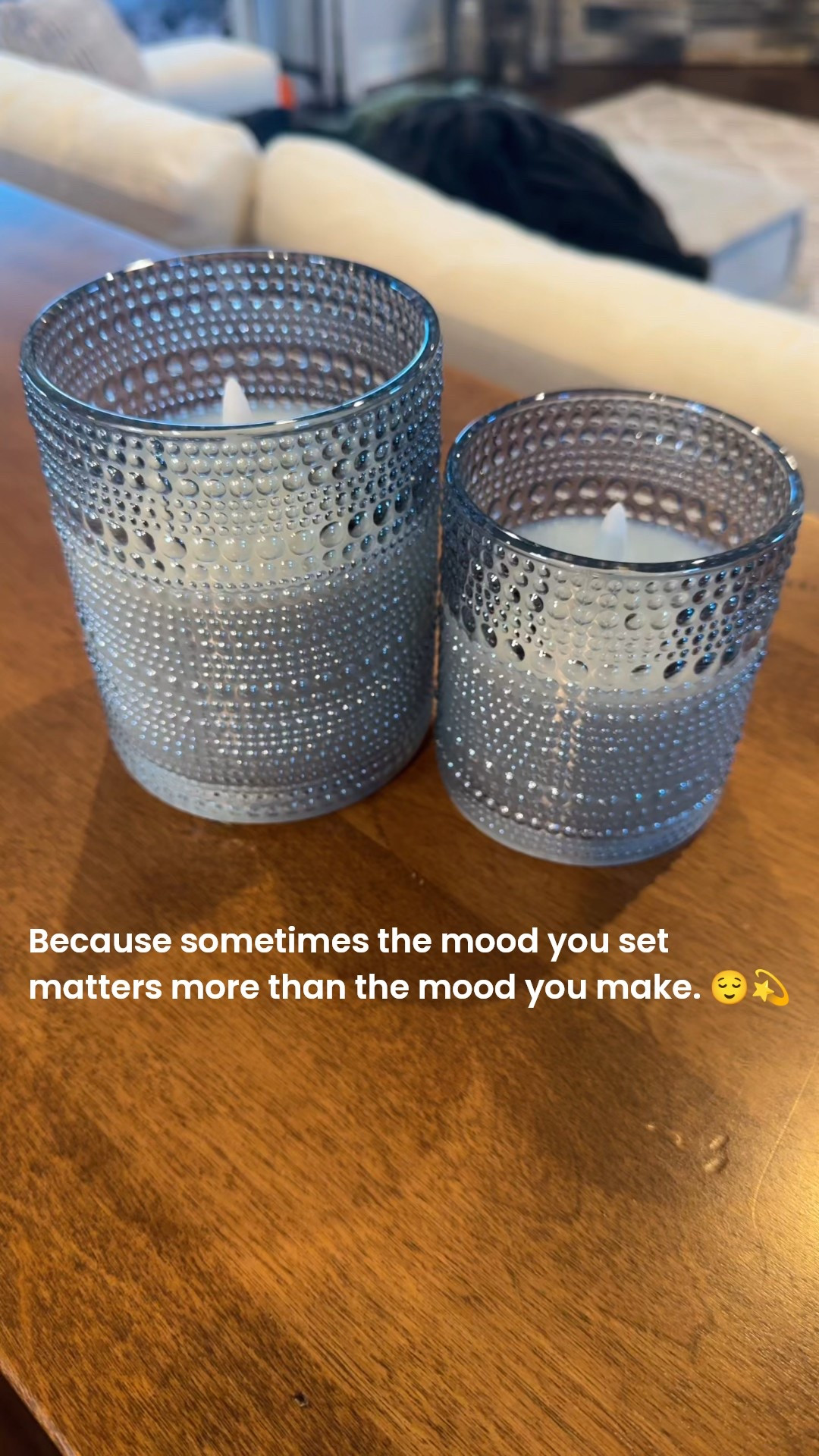 Flameless LED Candles | Cozy Home Decor Without the Flame

These pretty flameless LED candles give you that warm, flickering candlelight look — without smoke, mess, or fire worries. Perfect for cozy nights, home decor styling, bathrooms, shelves, and coffee tables. A must-have for a safe, calming, candlelit vibe year-round.

#LTKselfcare #LTKFindsUnder50 #LTKHome