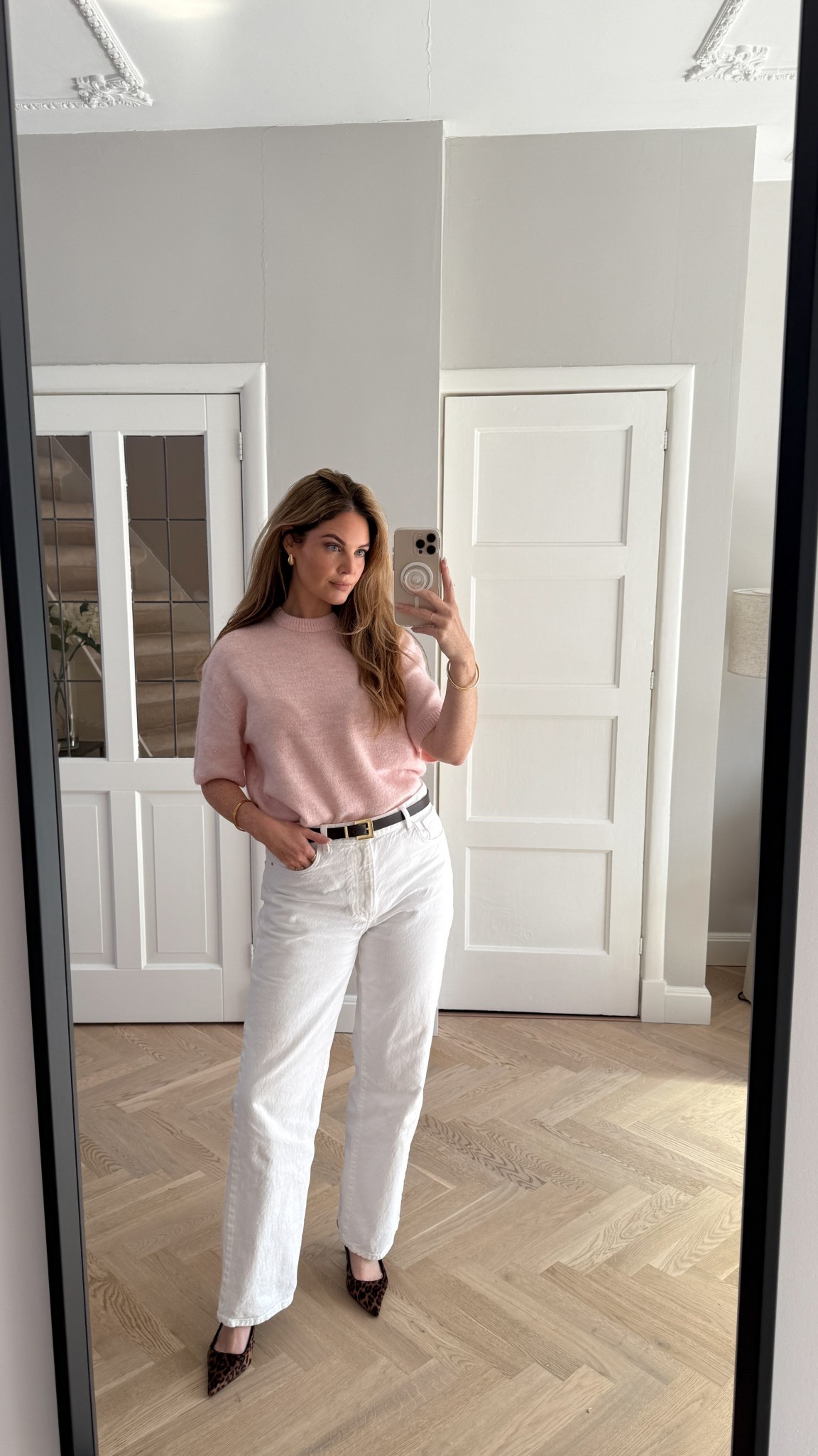 Pastel pink for spring 🌸

spring outfit inspiration 2025, spring styling, ootd, spring inspo, spring workwear outfit, workwear outfit, chic casual outfit, lente outfit, spring 2025 trend, white jeans outfit, spring outfits, pink sweater outfit, kitten heel outfit 

#LTKworkwear #LTKspring #LTKeurope