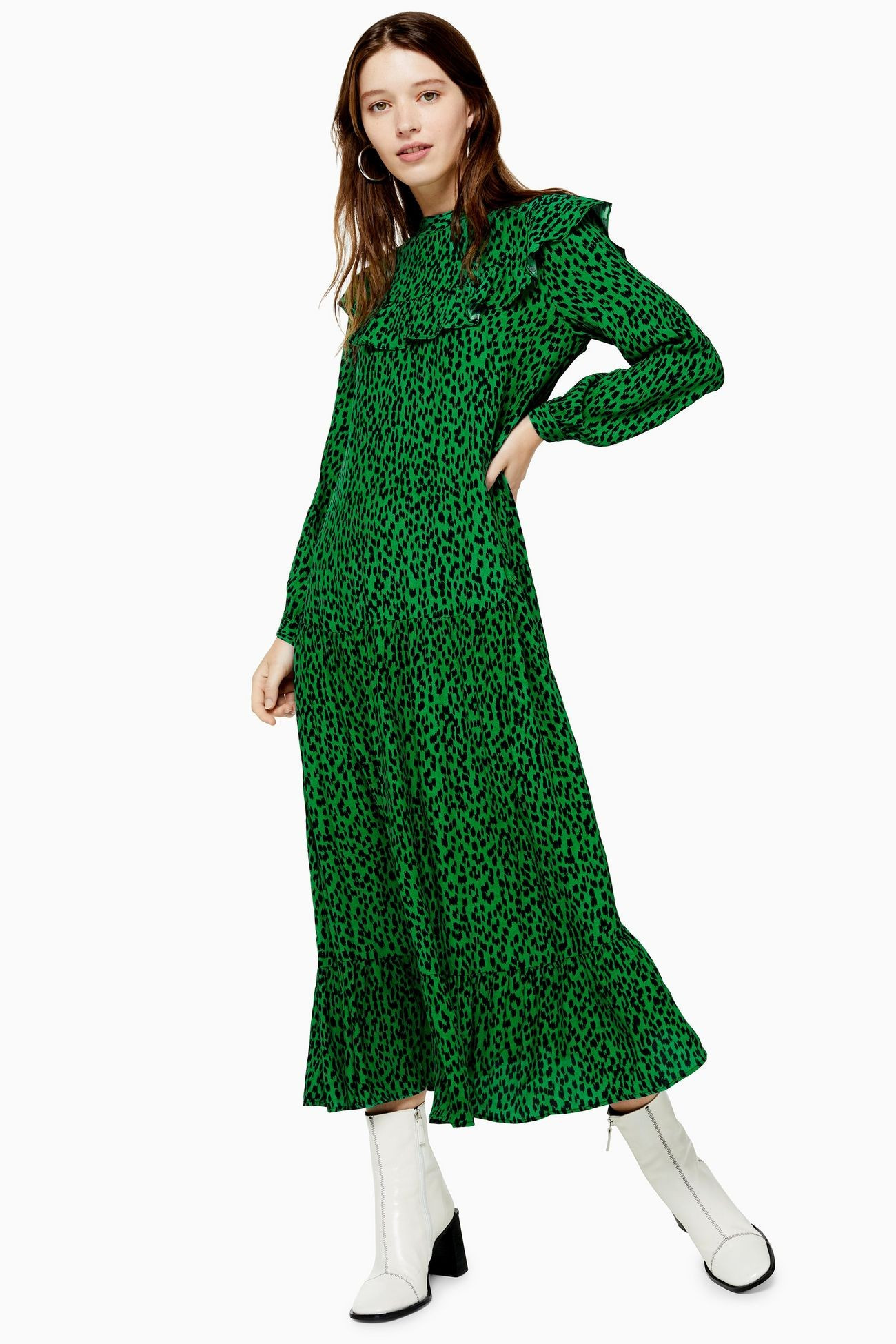 Yoke Chuckon Midi Dress | Topshop UK