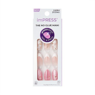 Impress Design Press-On Fake Nails - Medium Almond - Bloom Luxe - 33ct | Target