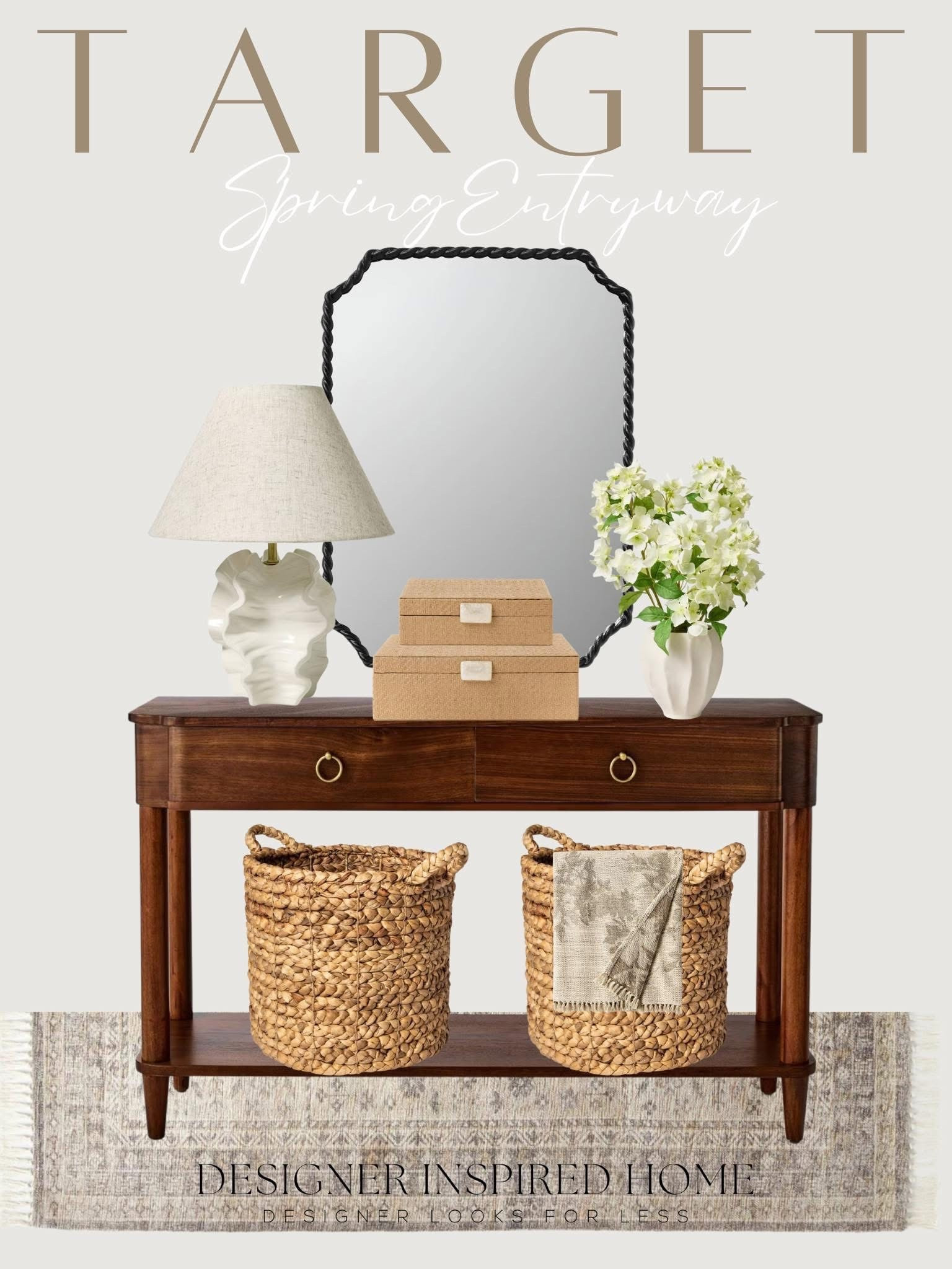 Target new arrival Spring entryway!



#LTKHome #LTKSeasonal