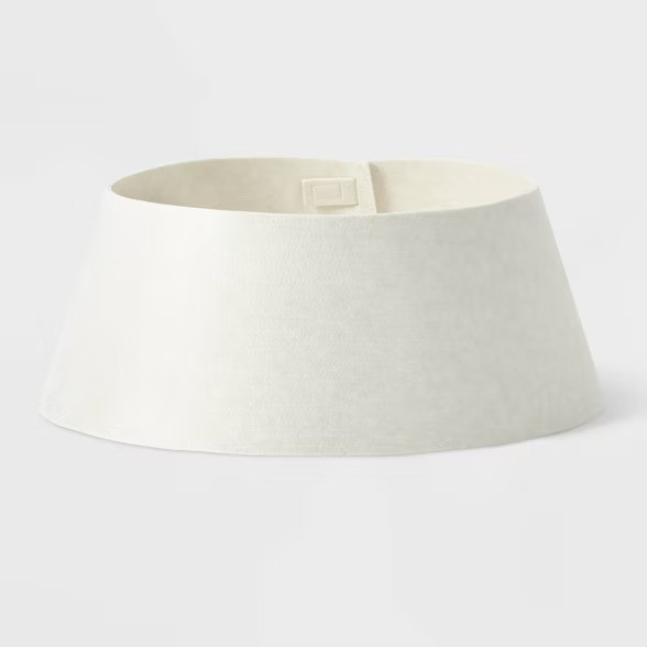 28in Felt Christmas Tree Collar White - Wondershop™ | Target