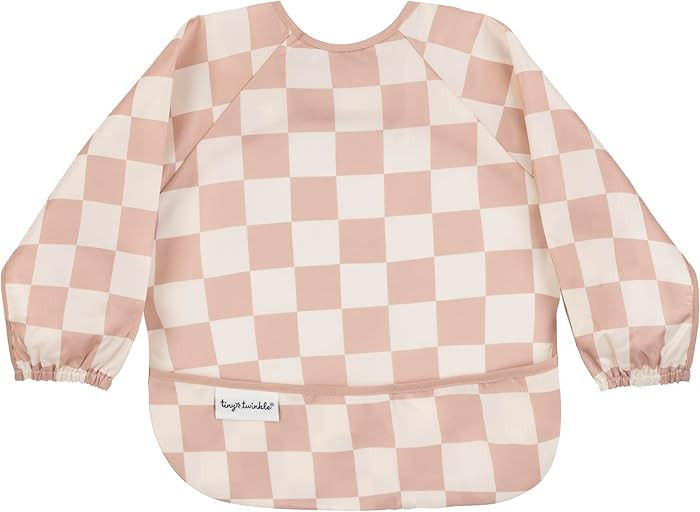 Tiny Twinkle Long Sleeve Bib for Babies & Toddlers | Waterproof Smock Bib for Eating | Machine Wa... | Amazon (US)