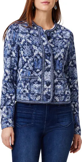 NIC+ZOE Geo Knit Jacket | Nordstrom | Nordstrom