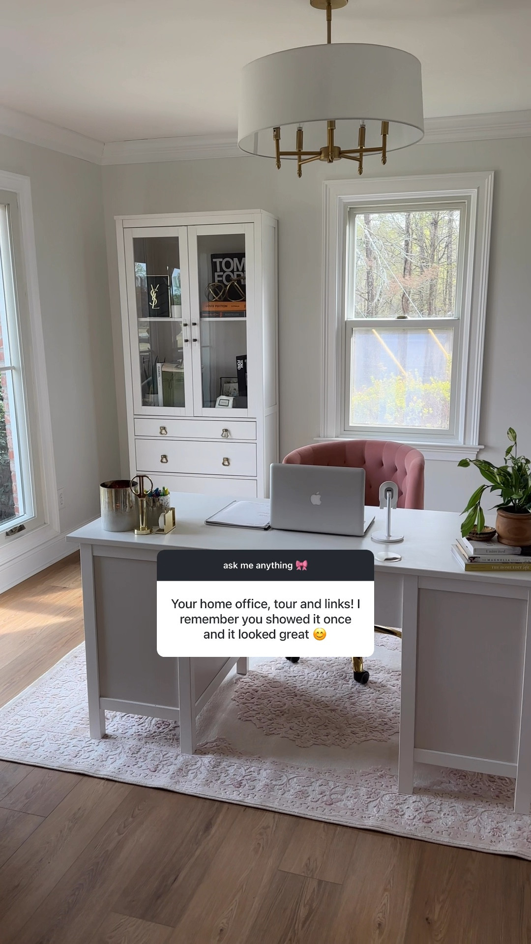 my office 🩷

#LTKStyleTip #LTKFindsUnder50 #LTKHome