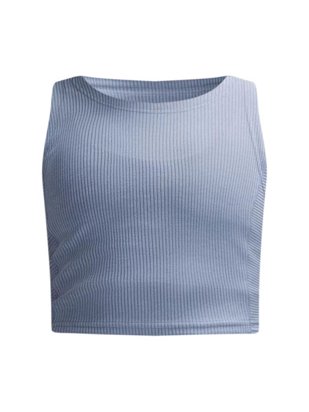 Ribbed Softstreme Cropped Tank Top | Women's Sleeveless & Tank Tops | lululemon | Lululemon (US)
