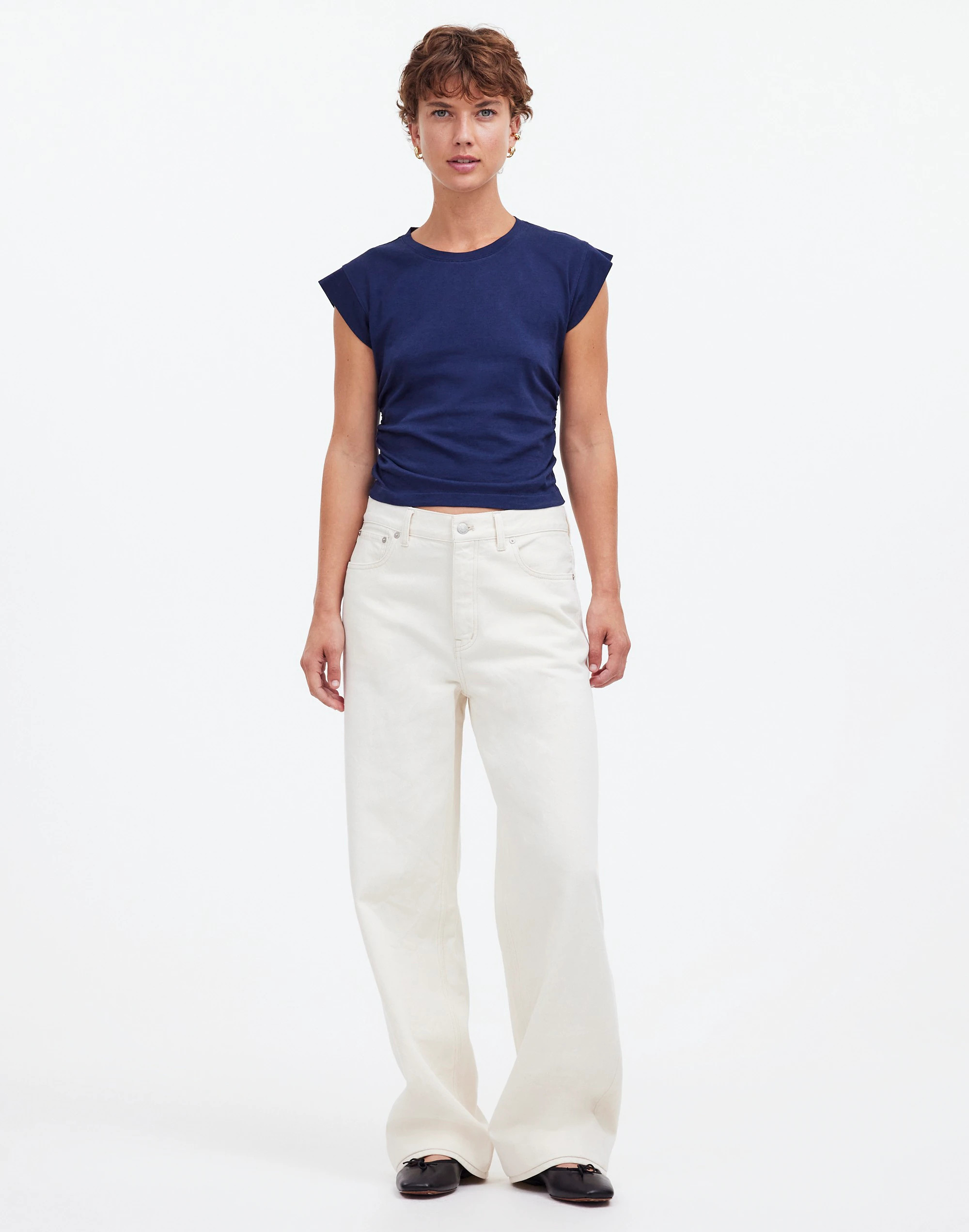 Side-Cinch Muscle Tee | Madewell