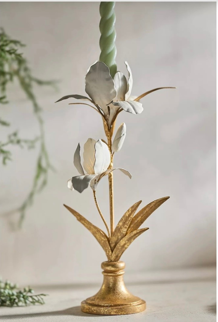 gift idea for her, the Gardner or the floral lover in your life. Iris candle sticks. Simply gorgeous! 

#LTKHome #LTKFindsUnder100 #LTKGiftGuide