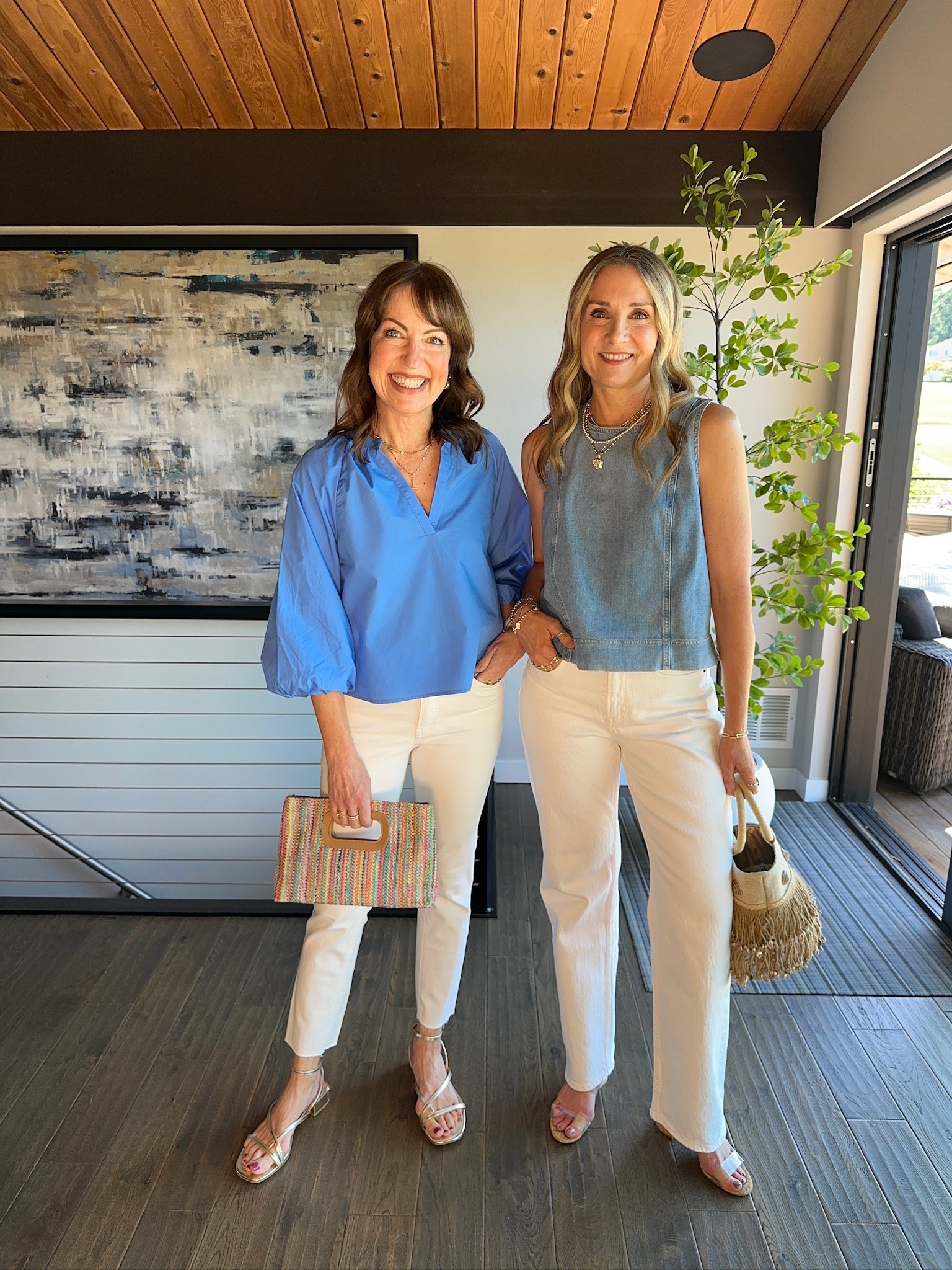 Loving a pop of blue! These tops are super cute and trendy.

#LTKOver40 #LTKSeasonal