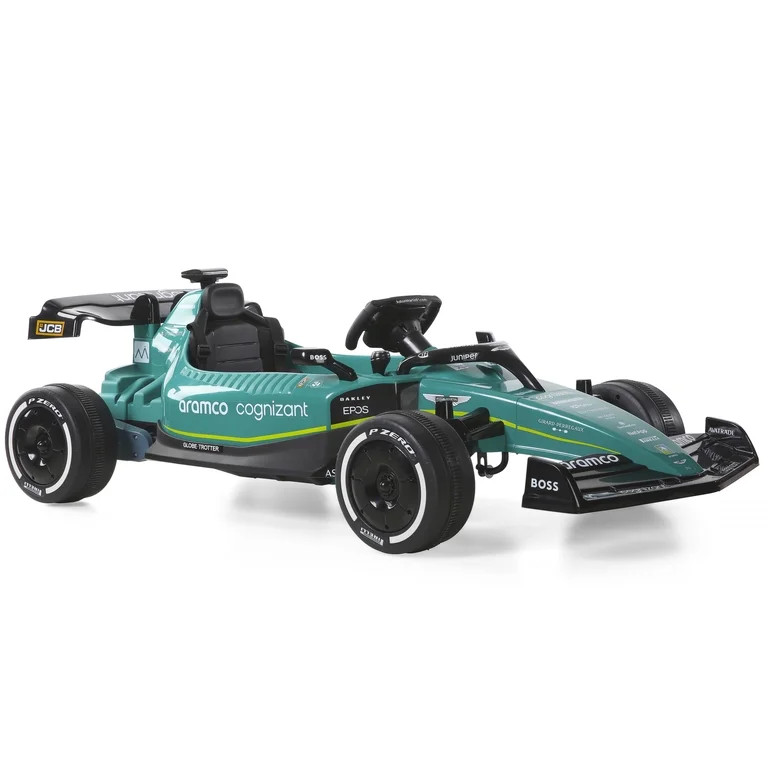 Dynacraft 12V Aston Martin Aramco Formula One Go-Kart for Age 3-8 Years | Walmart (US)