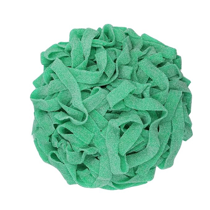 Smarty Stop All Flavor Sour Candy Belts (Green Apple, 1 Pound (Pack of 1)) | Amazon (US)