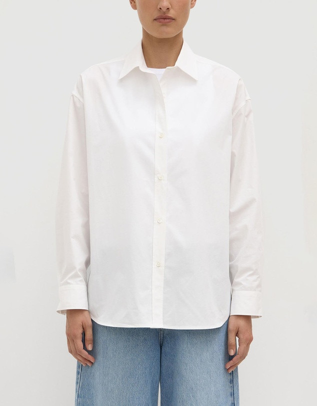 Marigold Poplin Long Sleeve Shirt | THE ICONIC (AU & NZ)