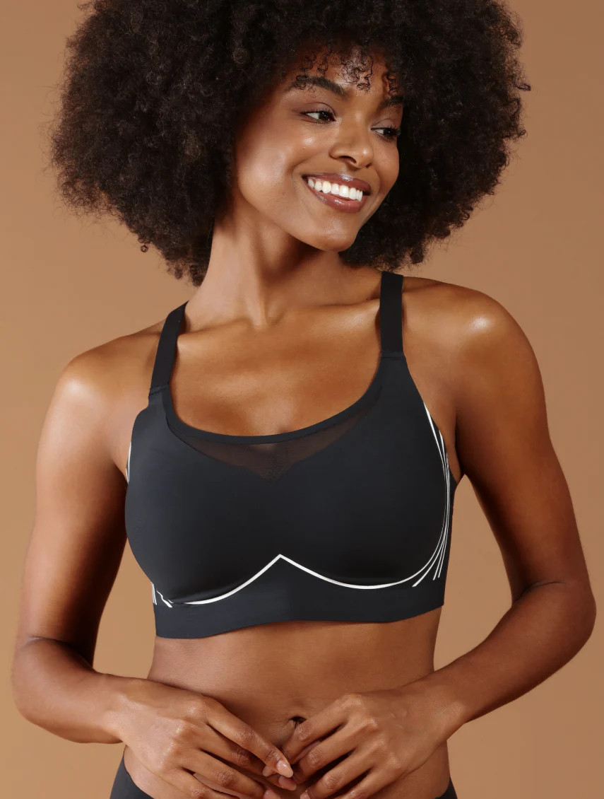 Comfelie® Aero Poise Racerback Comfort Sports Bra | Comfelie