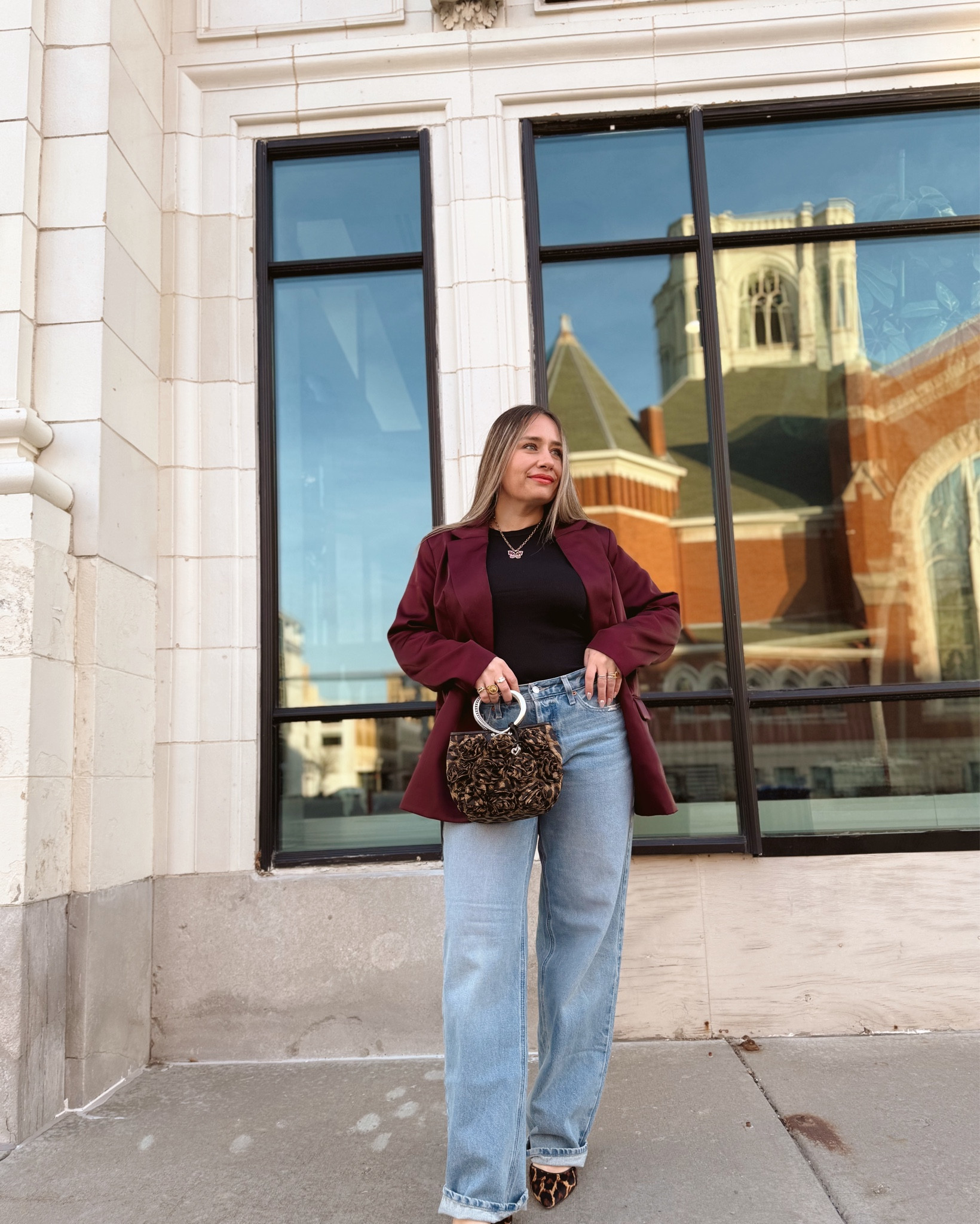 Loved shooting this day to evening look. I cannot stop talking about the blazer!💜

#target #attainablestyle #winter #expensive

#LTKFindsUnder50 #LTKMidsize #LTKHoliday