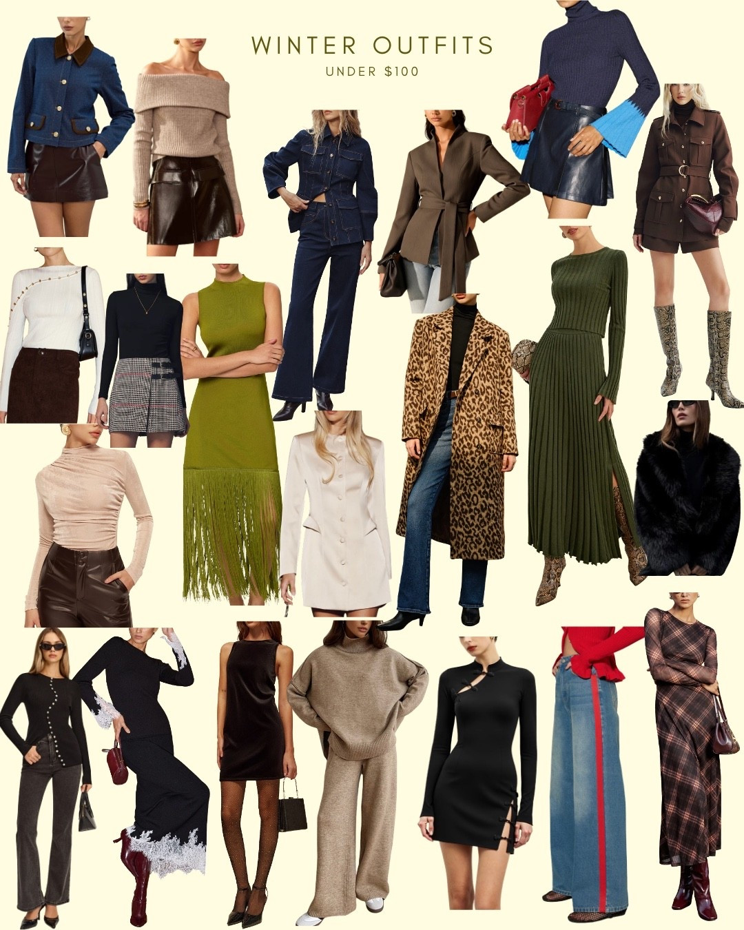 Fun fits for winter! Under $100!

#LTKCyberWeek #LTKSeasonal #LTKFindsUnder100