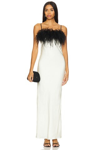 DELFI Lady Dress in Ivory & Black from Revolve.com | Revolve Clothing (Global)