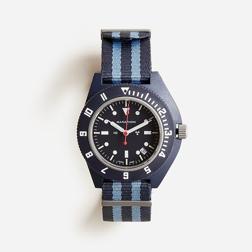 Marathon Watch Company™ X J.Crew Pilot's Navigator with Date watch | J.Crew US