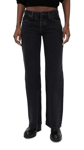 Free People Women's Tennessee Boyfriend Jeans, Hideaway Black, 30 | Amazon (US)