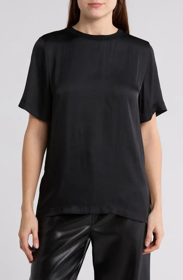 Satin T-Shirt | Nordstrom Rack