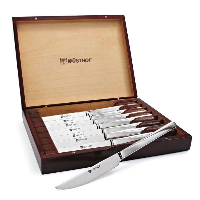 Wüsthof 8-Piece Steak Knife Set in Presentation Box | Sur La Table