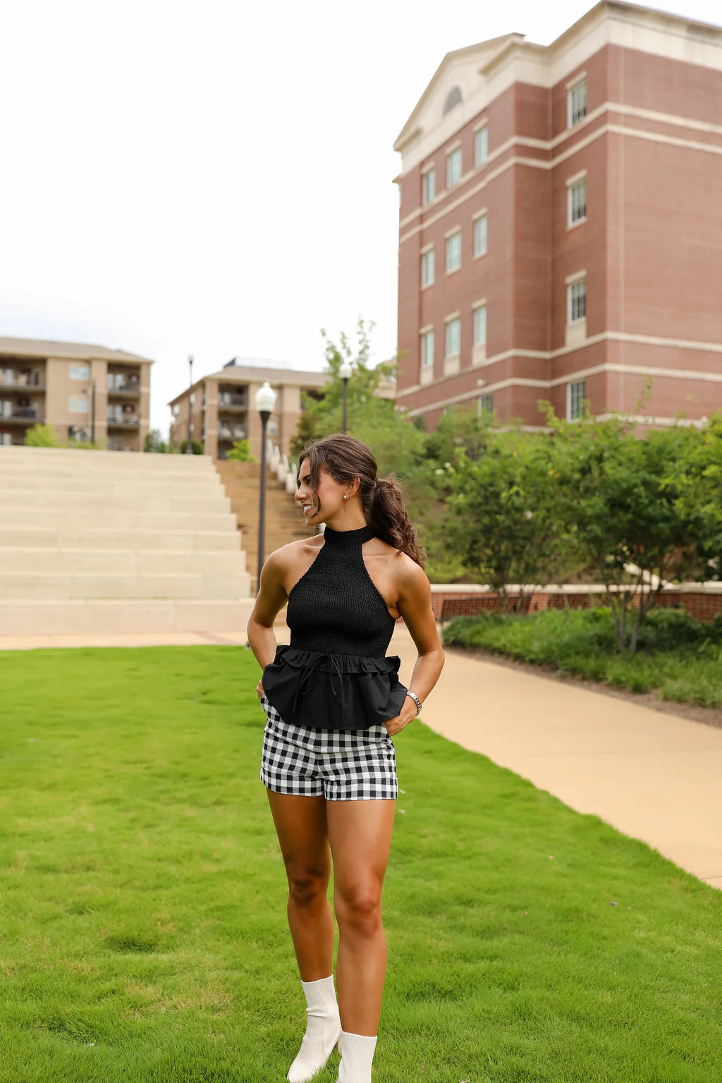 Diana Smocked Top - Black | cocolillys