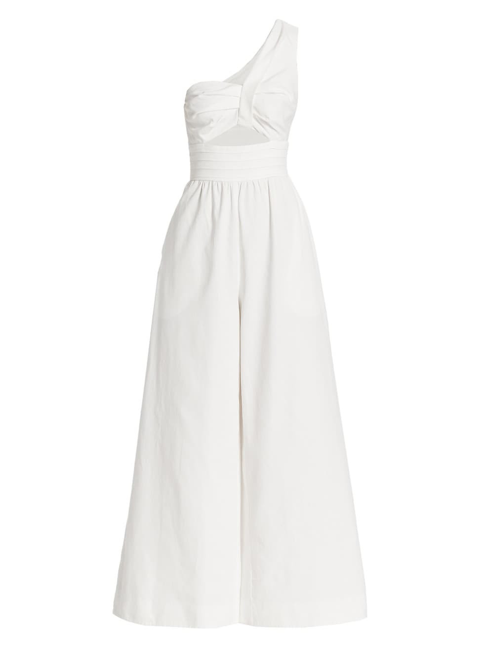 Laurie One-Shoulder Wide-Leg Jumpsuit | Saks Fifth Avenue