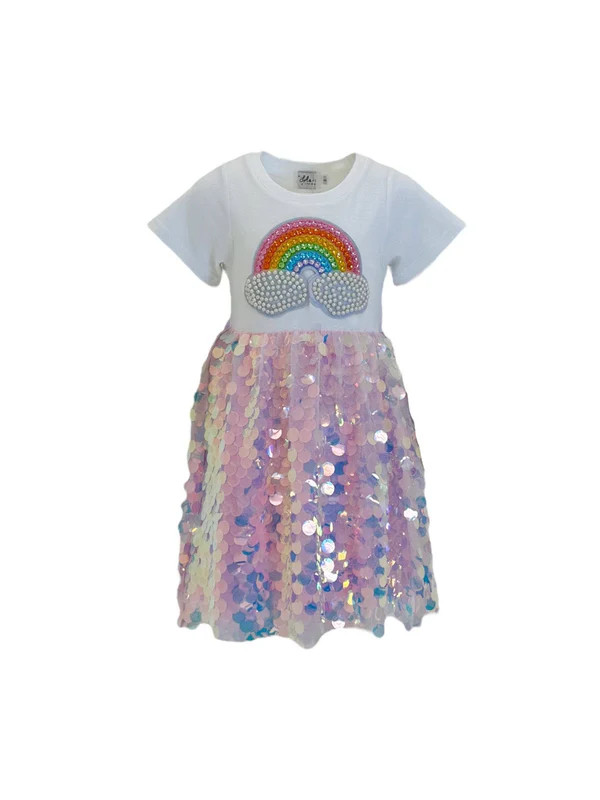 Paillette Rainbow Magic Dress | Lola + The Boys