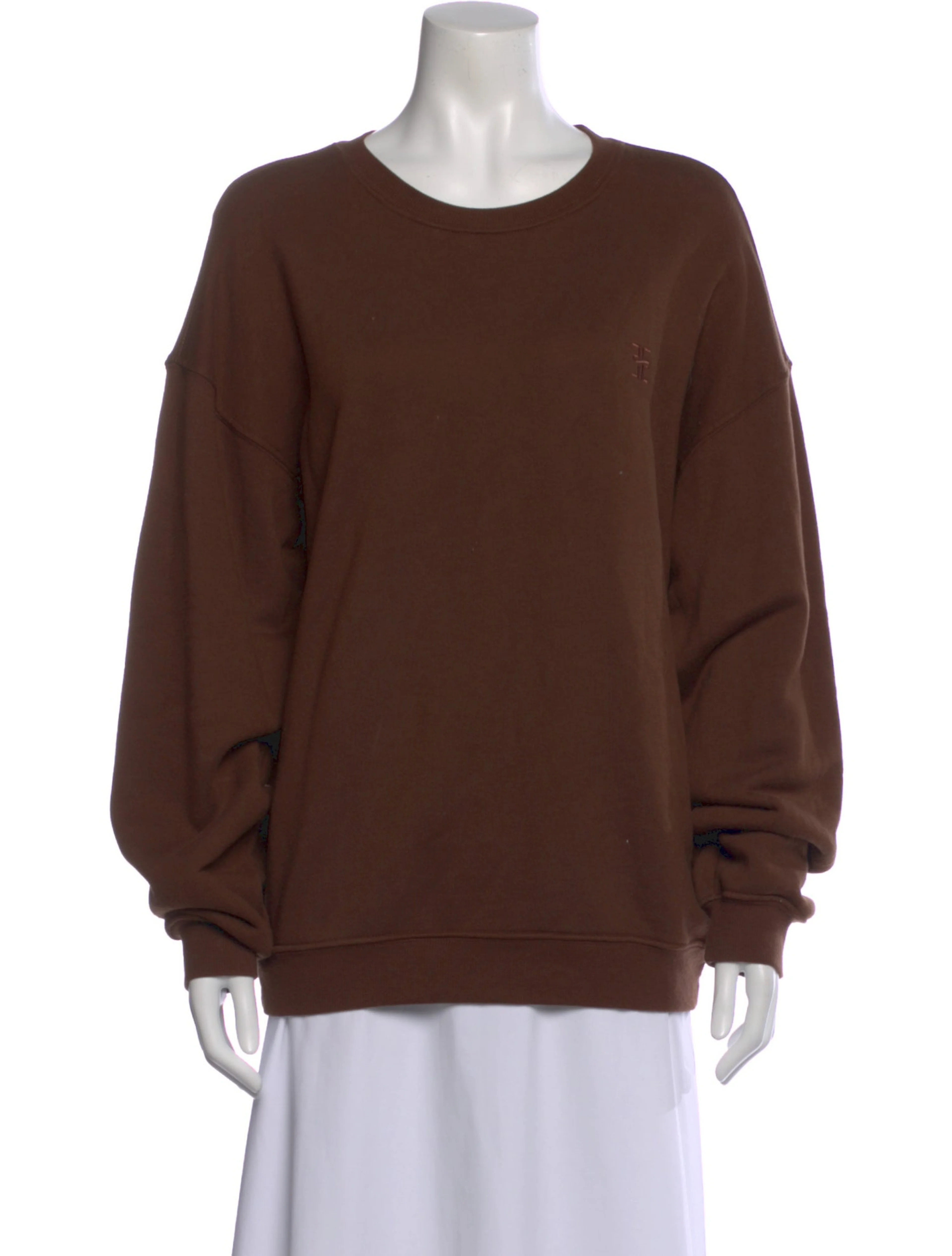 Crew Neck Long Sleeve Sweatshirt | The RealReal